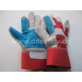 Gants renforcés en coton bleu rouge Palm Dlc320